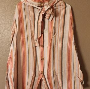 Skirt, multicolored stripes, fresh and cute!